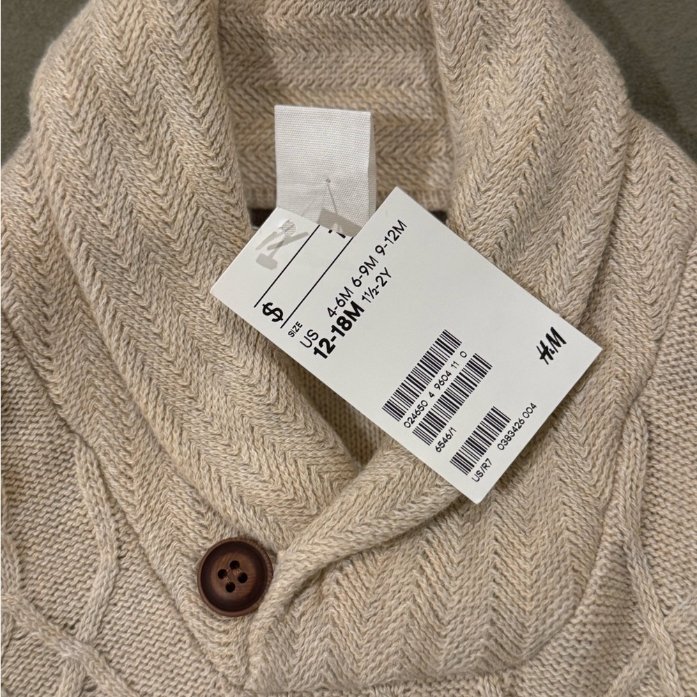 Cream Zara sweater size 5